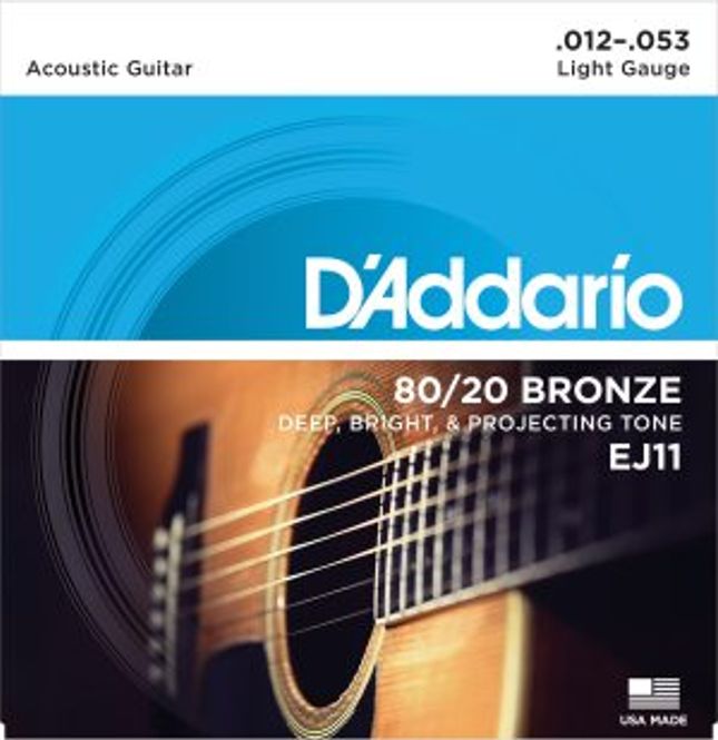 Hovedbilde DADDARIO EJ11 Strengesett Akustisk Gitar