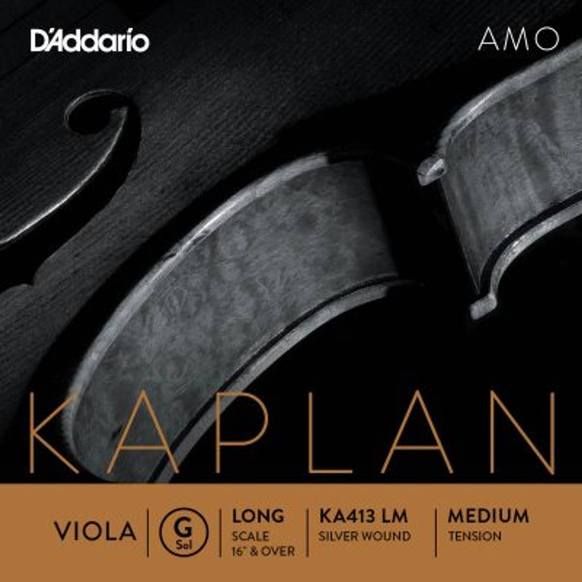 DADDARIO G-streng for Bratsj Kaplan Arno KA413LM