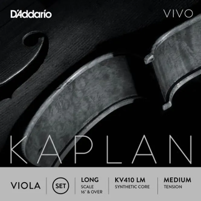 Hovedbilde DADDARIO Kaplan Vivo Strengesett for Bratsj KV410LM