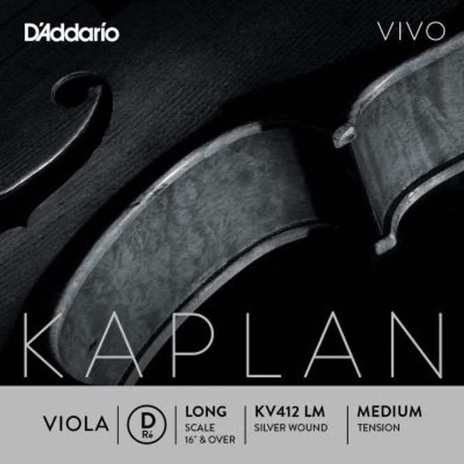 Hovedbilde DADDARIO Kaplan Vivo KV412LM D-Streng Bratsj