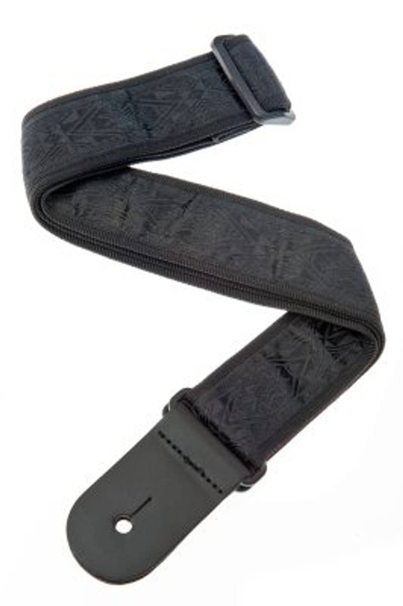 DADDARIO Gitarrem Woven Black Satin 50mm 50B01