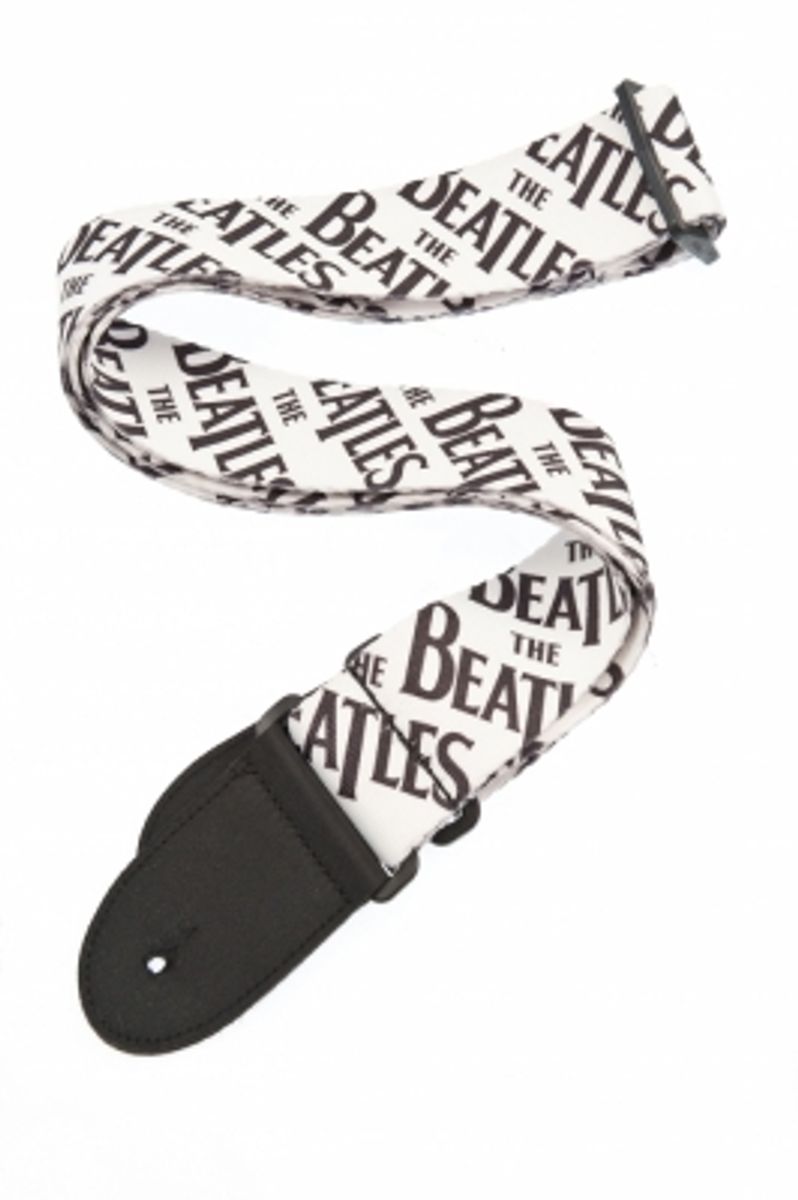DADDARIO Gitarrem Woven Black Logo The Beatles 50mm 50BTL01