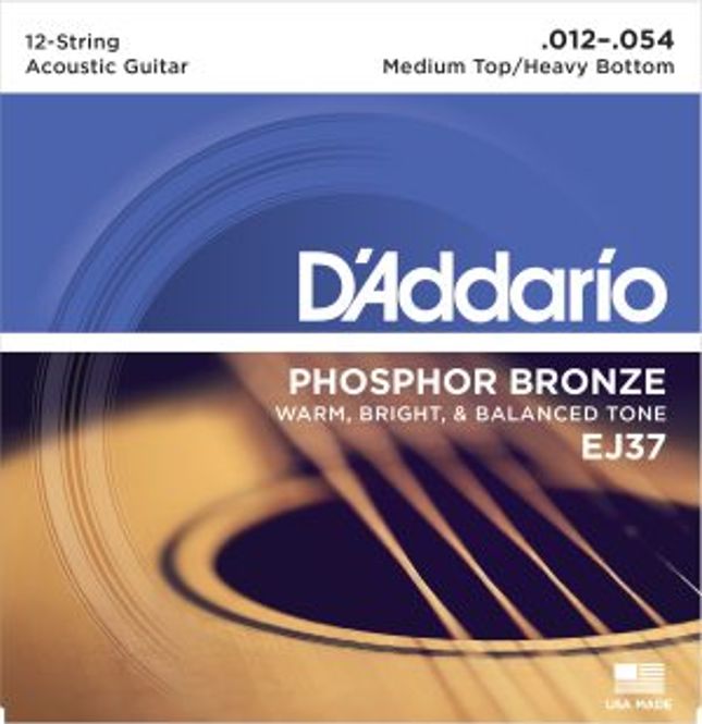 Hovedbilde DADDARIO EJ37 Strengesett Akustisk Gitar