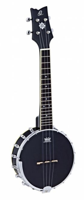 Hovedbilde ORTEGA Raven Series OUBJ100-SBK Ukulele-Banjo 4-Strengs