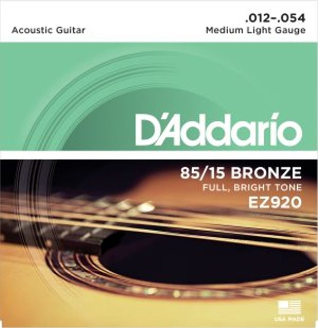 Hovedbilde DADDARIO EZ920 Strengesett Akustisk Gitar