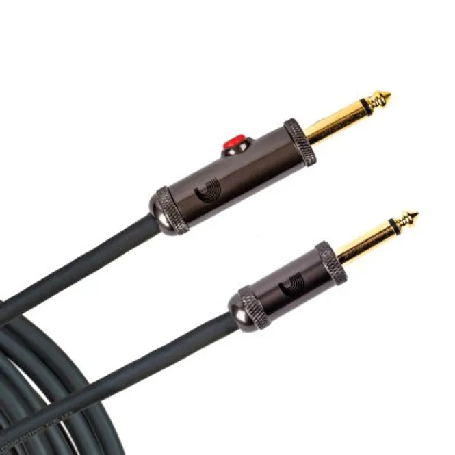 Hovedbilde DADDARIO Instrument cable PW-AGL-10 Jack w Latching Switch 3m