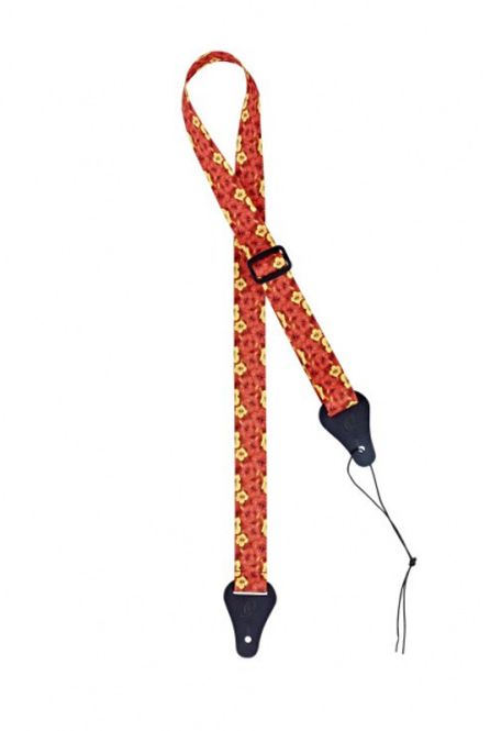 Hovedbilde ORTEGA Motif Series OUS-ORFL Ukulele Strap Flower