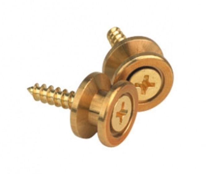 Hovedbilde DADDARIO PWEP302 End Pin Metal Gold 2pk