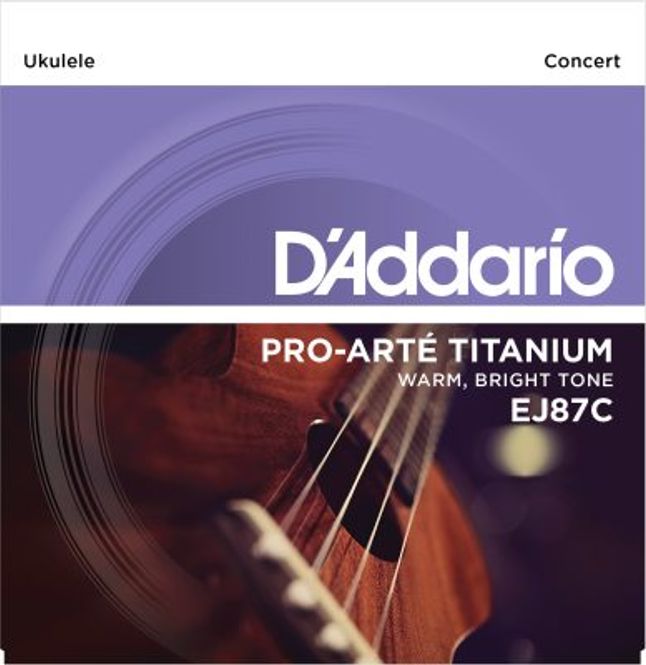 Hovedbilde DADDARIO EJ87C Strengesett Ukulele