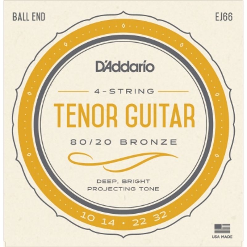 DADDARIO EJ66 Strengesett Tenorgitar