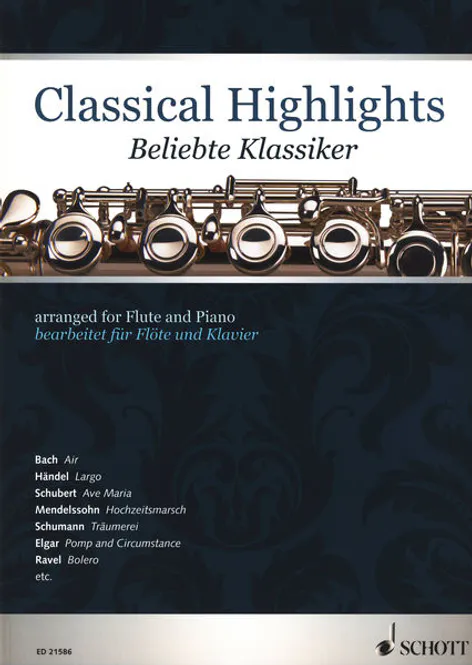 Hovedbilde Classical highlights for Flute and Piano