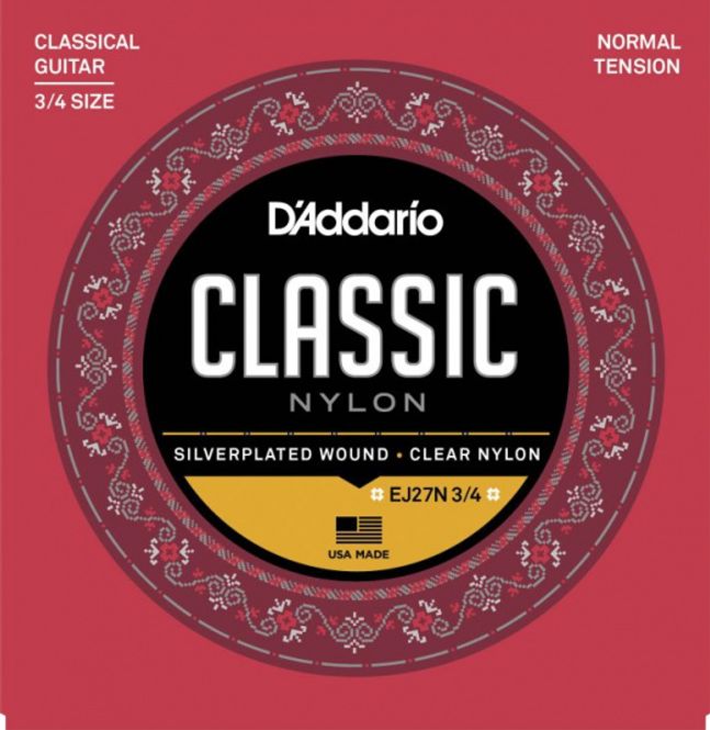 Hovedbilde DADDARIO EJ27N Strengesett Klassisk Gitar 3/4