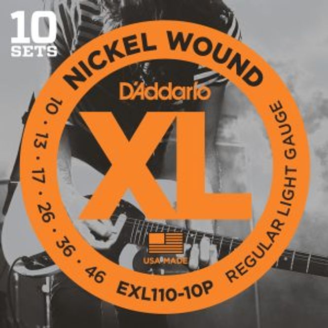 Hovedbilde DADDARIO EXL110-10P Strengesett El-Gitar