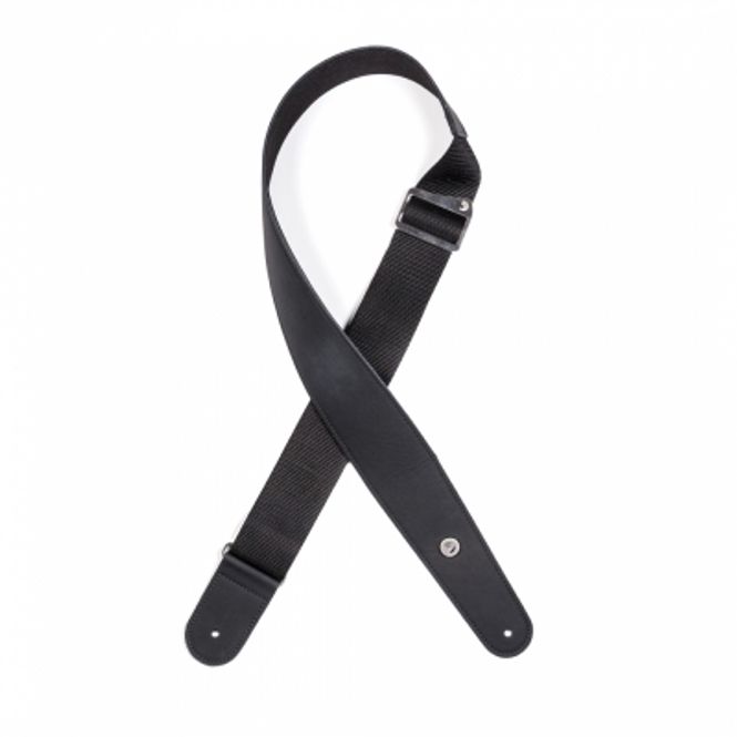 Hovedbilde DADDARIO 25HYB00 Gitarrem Eco Leather Hybrid Black