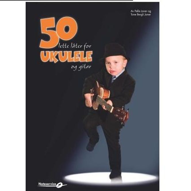 Hovedbilde 50 Lette låter for Ukulele og Gitar Joner/Joner