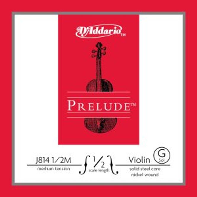 Hovedbilde DADDARIO Prelude J814 G-Streng Fiolin 1/2M