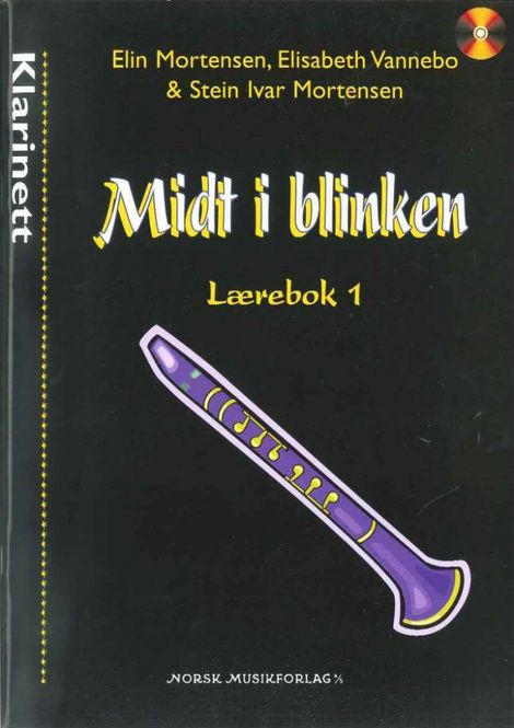 Hovedbilde Midt i Blinken Klarinett Bok 1