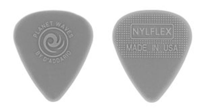 Hovedbilde DADDARIO 1NFX2-25 Plekterpakke Nyflex Light Grey Light 0,50 mm 25pcs 1N