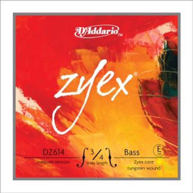 Hovedbilde DADDARIO Zyex DZ614 E-Streng Kontrabass 3/4M
