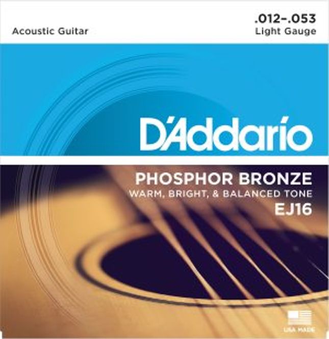 Hovedbilde DADDARIO EJ16 Strengesett Akustisk Gitar