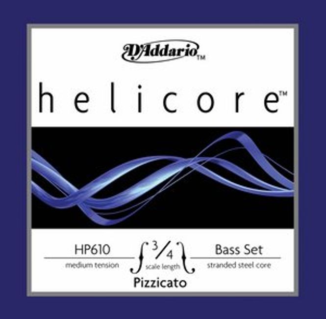 Hovedbilde DADDARIO Helicore HP610 Strengesett Kontrabass Pizz 3/4M