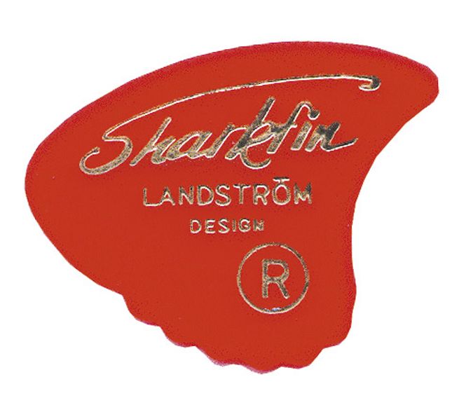 Hovedbilde Sharkfin plekter GOLD RED SOFT