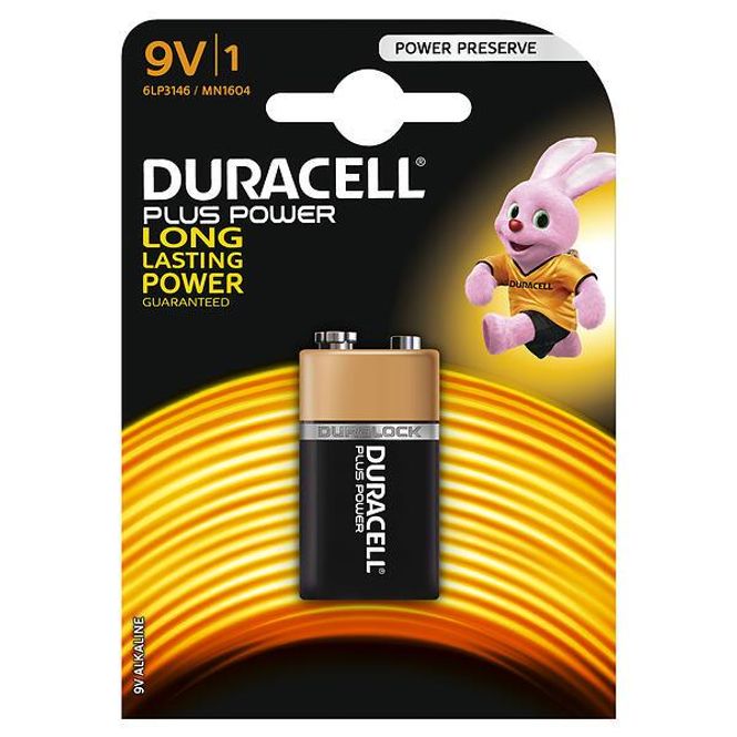 Hovedbilde DURACELL 9V PLUS