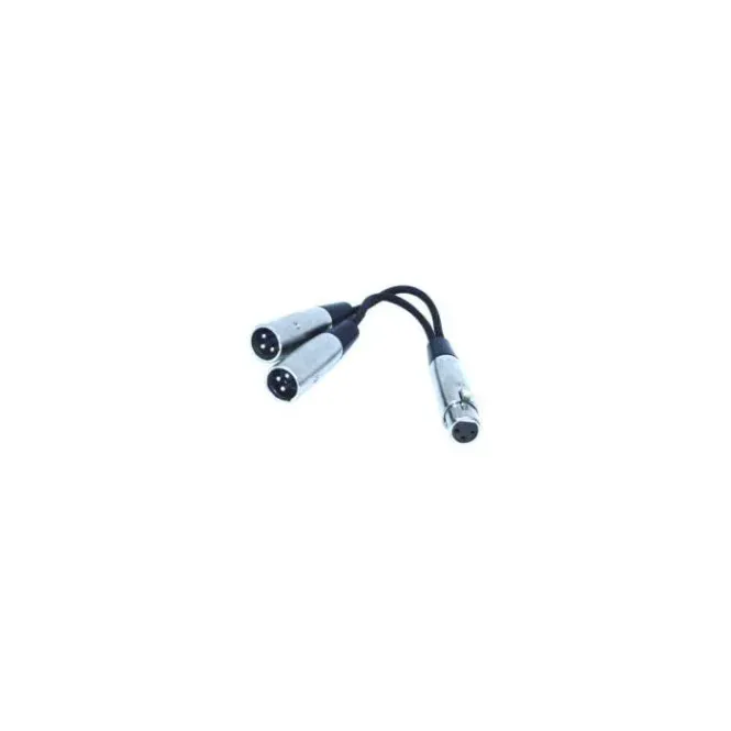 Hovedbilde HOSA YMX121 Y-kab XLRF/2xXLRM