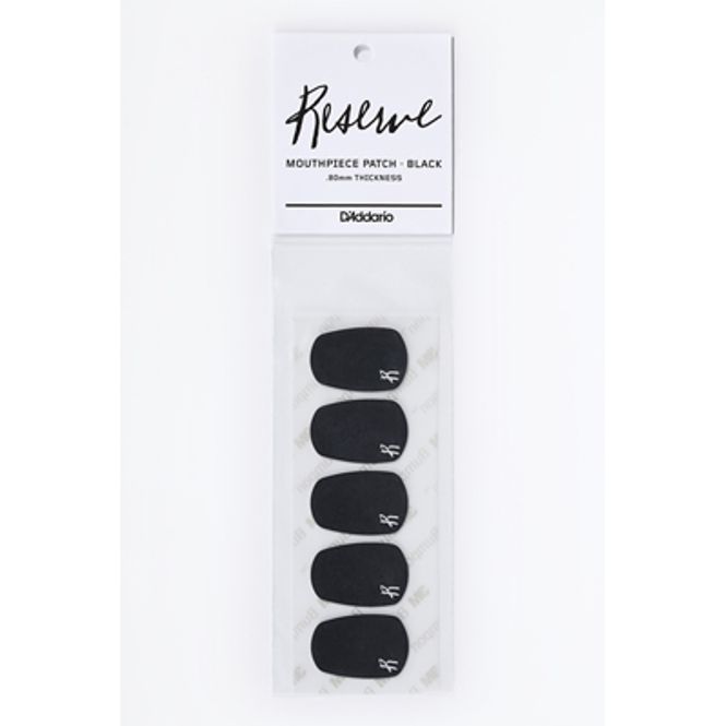 Hovedbilde DADDARIO RMP01B Mouthpiece Patch Black 0.8mm 5pack