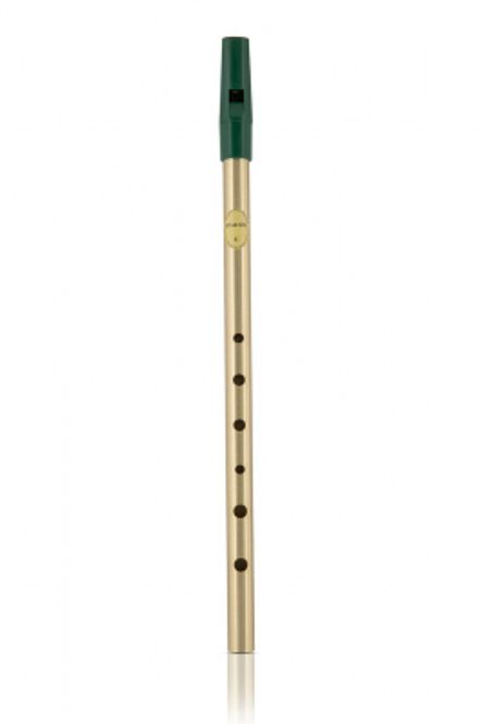 Hovedbilde Feadóg Irish Whistle, Brass, D - FW01.