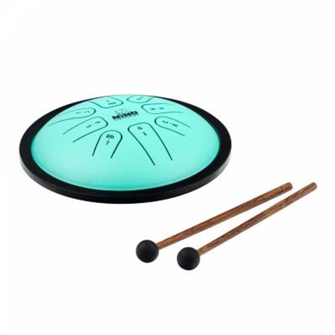 Hovedbilde NINO PERCUSSION NINO982 Steel Tongue Drum, Small 7'', Mint Green