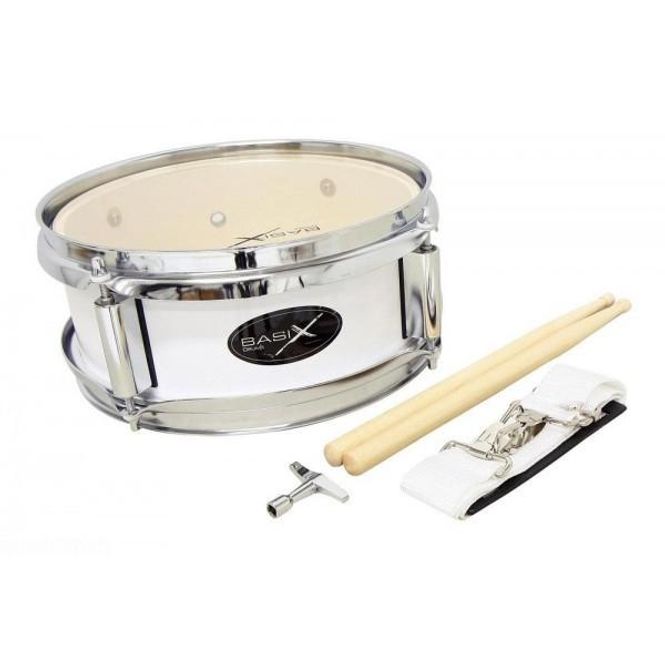 Hovedbilde BSX (BASIX)  Marsjtromme Soprantromme 10'' x 4'' Tre hvit Junior