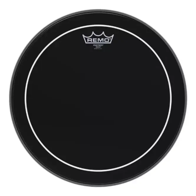 Hovedbilde REMO AMBASSADOR ES-0614-PS Trommeskinn Heads Ebony Pinstripe 14