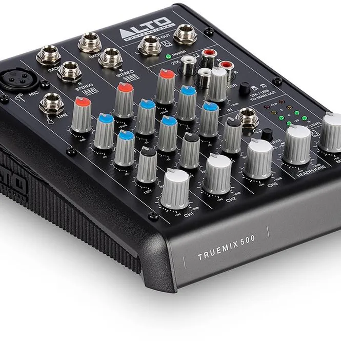 Hovedbilde ALTO TrueMix 500 - Mixer 5-kanals analog mikser med USB