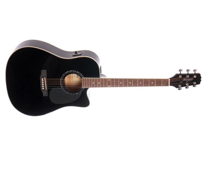 Hovedbilde MORGAN Akustisk Gitar W104 CE BK