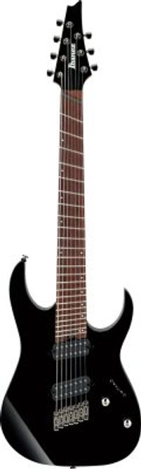 Hovedbilde IBANEZ RGMS7-BK Elgitar Multi Scale 7-strengs