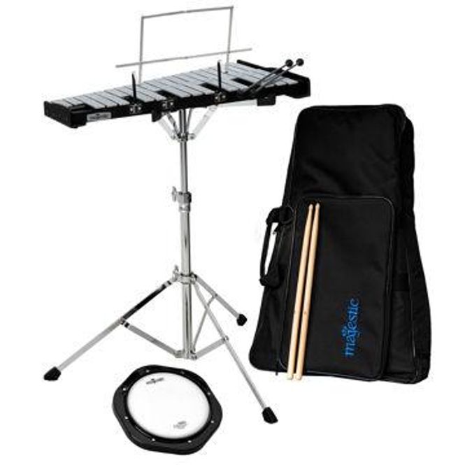 Hovedbilde MAJESTIC Klokkespillpakke AK32PC med pad og rollcart