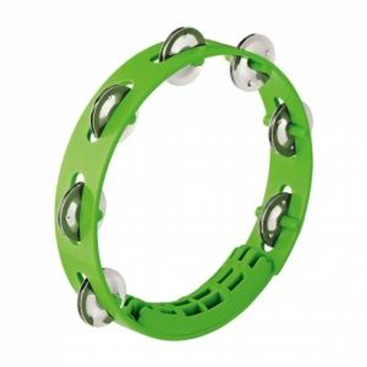 NINO PERCUSSION NINO49GG Tamburin 8'' Compact ABS  Grass Green 